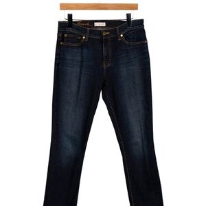 Tory Burch Dark Blue Straight Leg Jeans